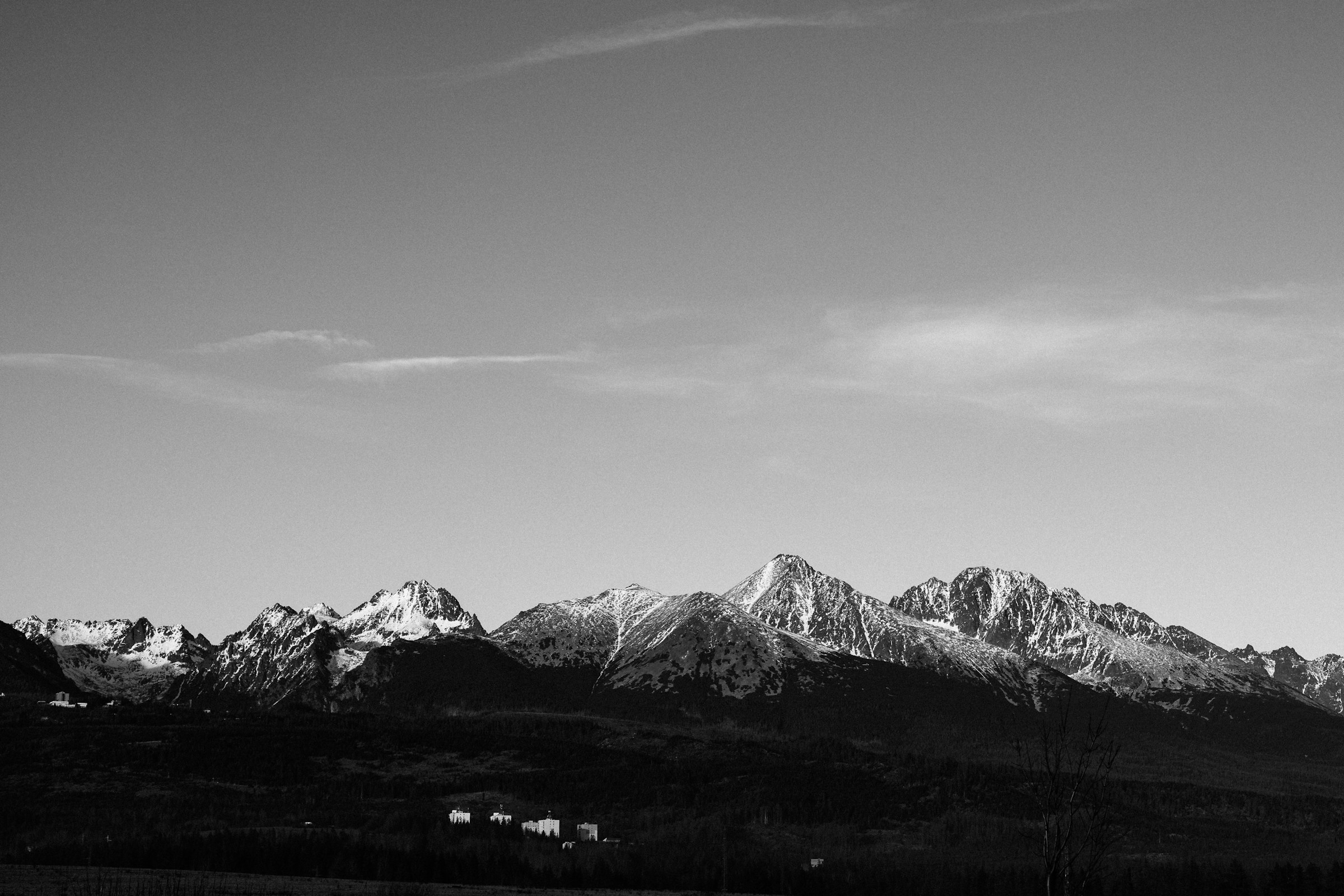 Mountain landscape background